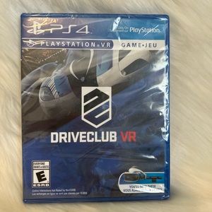 PS4 vr game driveclub vr New!